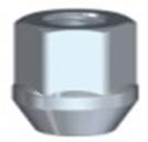 Гайка M14x1.5; 21; 21; 21 конус открытый СН  (1759)