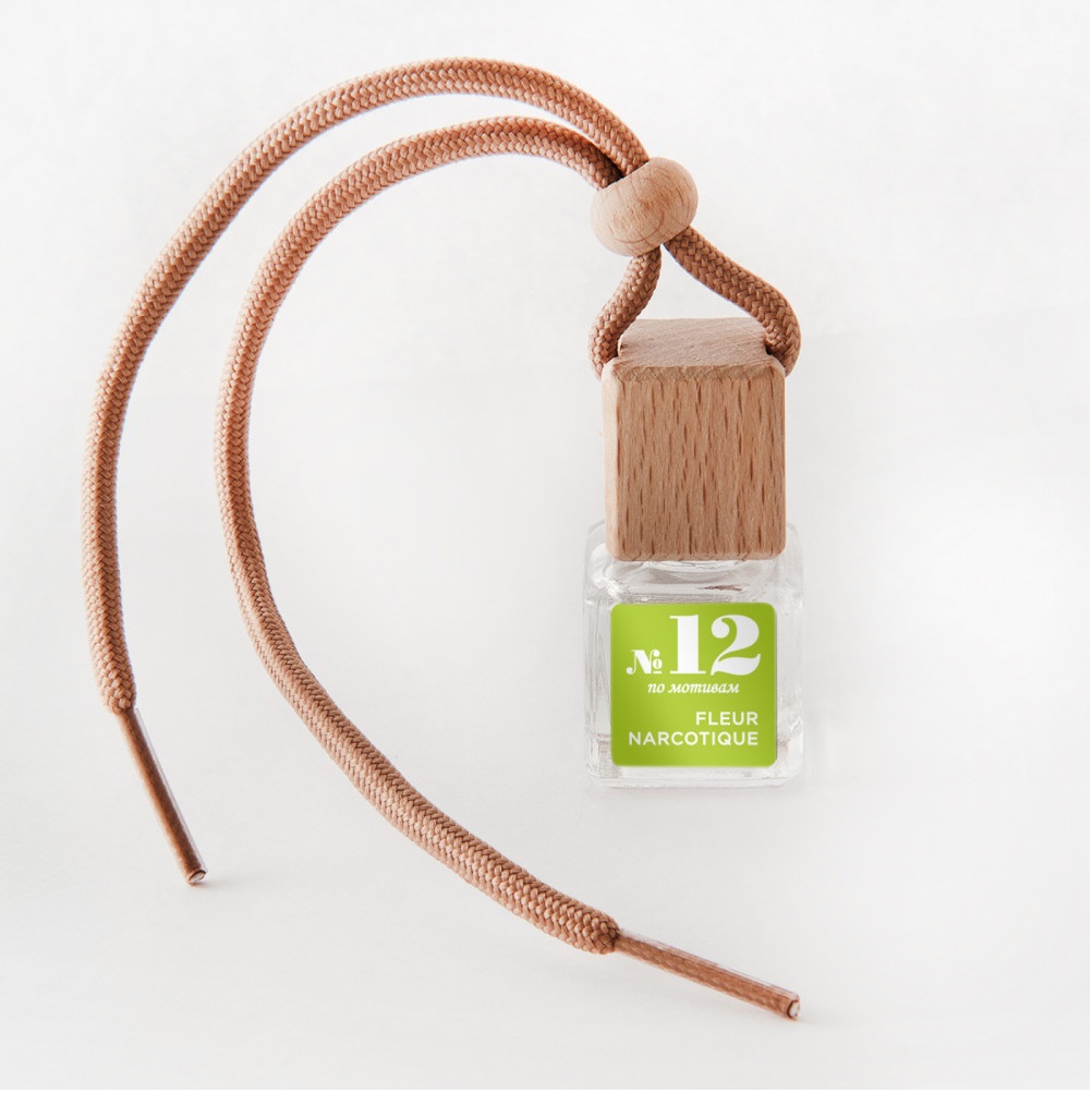 Ароматизатор  АРОМАСТУДИЯ №12 Fleur Narcotique Парфюм жидкий подвесной Россия 7мл