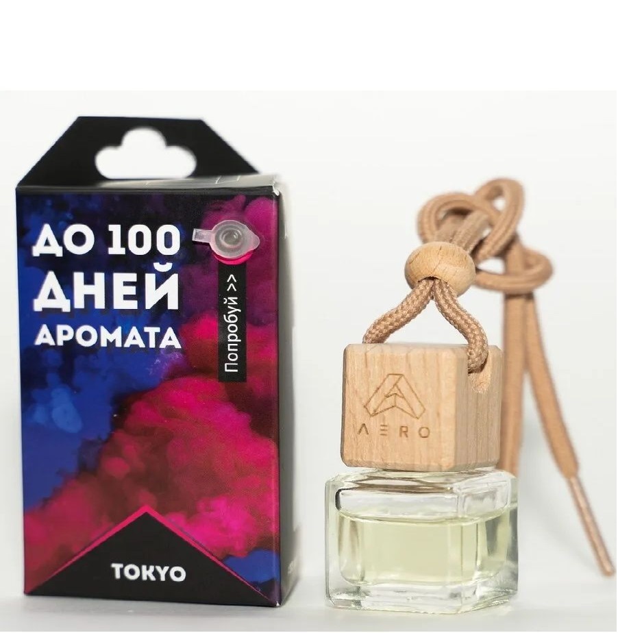 Ароматизатор  AERO Tokyo Парфюм жидкий подвесной Россия 5мл