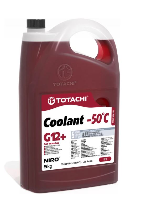 Антифриз TOTACHI  Super LLC -50°C Red 5л