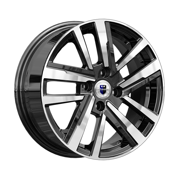диски КиК ХАНТ 6,0xR15 4x100 60,1 40 алмаз_черный