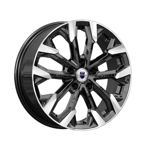 диски КиК МОРЕЙН 6,5xR17 5x114,3 66,6 37 алмаз_черный